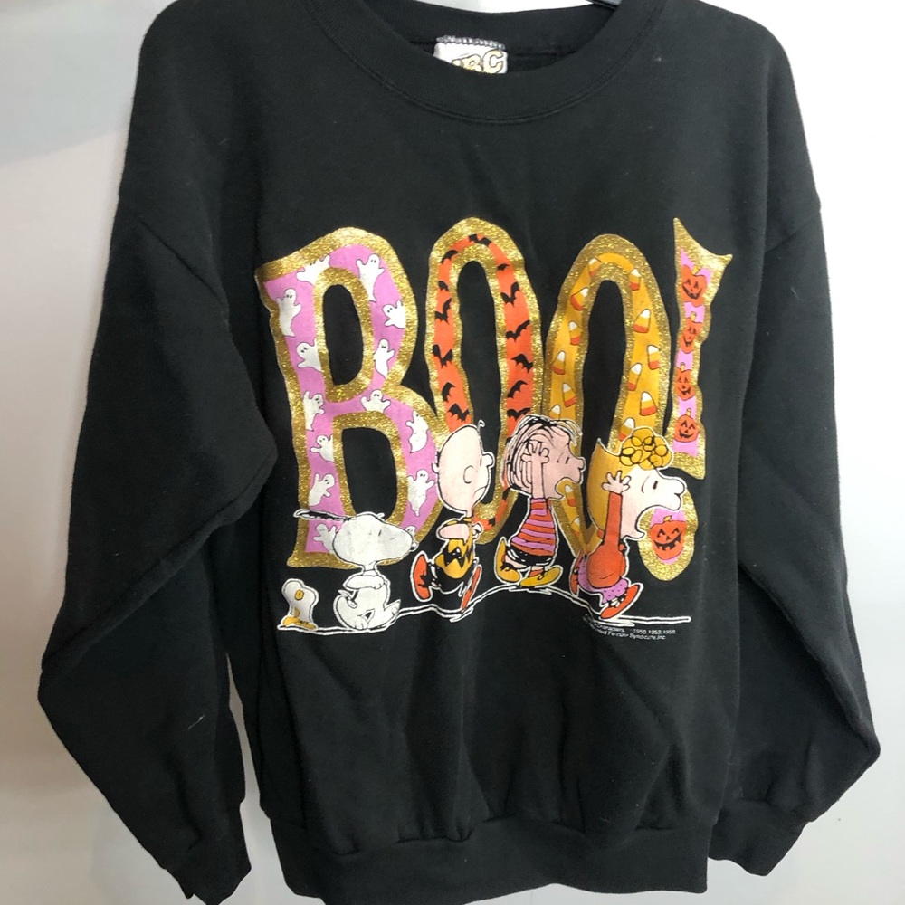 Vintage Peanuts Halloween Sweater